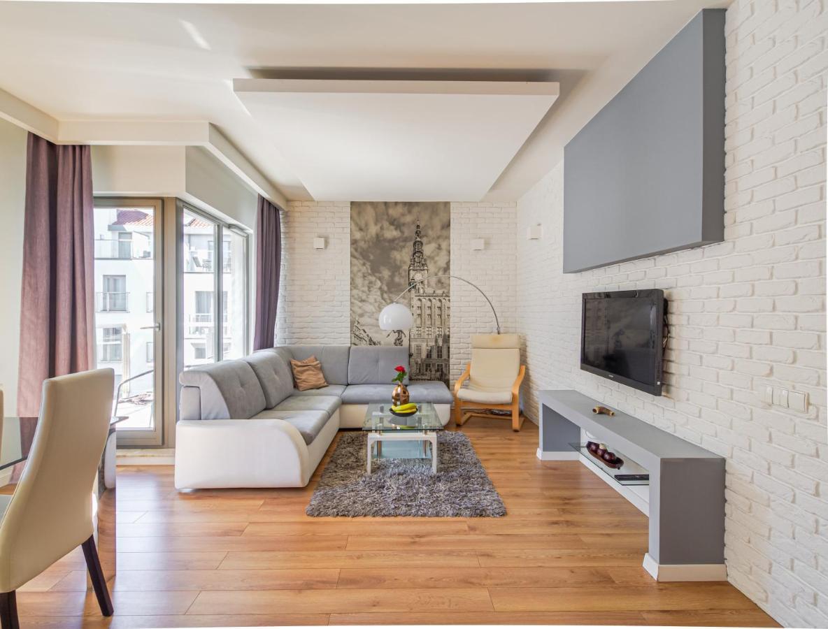 Waterlane Gray-Gdansk Appartement Buitenkant foto